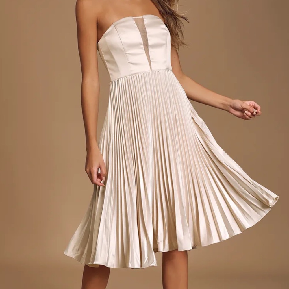 Brand New Champagne Dress